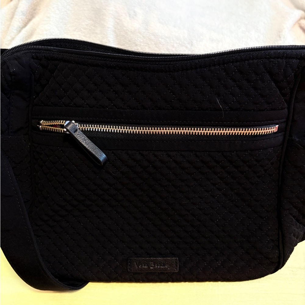 Vera Bradley Quilted Black Crossbody Bag